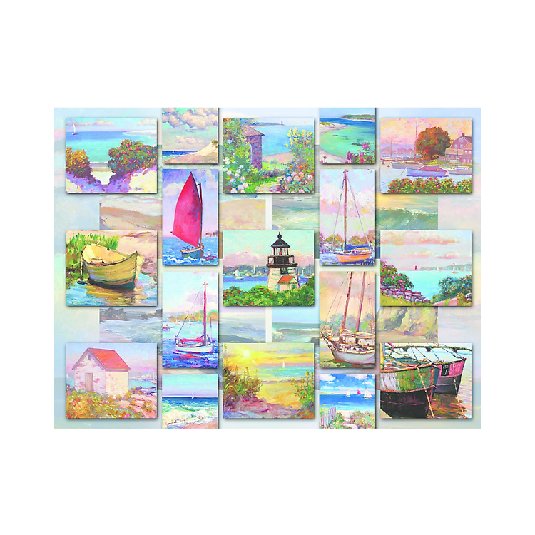 Mua Puzzle Coastal Collage 1500 mảnh RAVENSBURGER Chính hãng Tiết kiệm - Hình ảnh 2