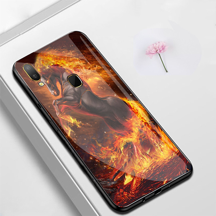 Ốp lưng dành cho Huawei Nova 3i - Mẫu in hình 3D mặt kính viền cao su