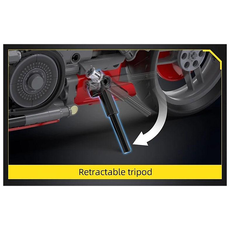 Đồ Chơi Lắp Ráp Xe Mô Tô CaDA Chính hãng Giá rẻ - Hình ảnh 5