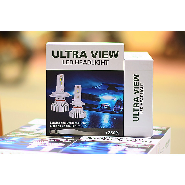 Đèn pha LED Ultra View +200% - Số lượng: 1 bóng