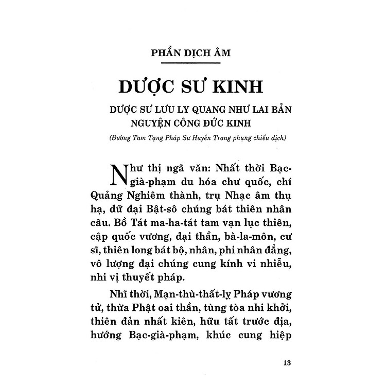 Kinh Dược Sư Lưu Ly Quang Như Lai Bổn Nguyện Công Đức (Âm - Nghĩa) - Ảnh 7