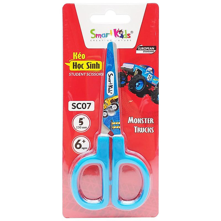 Kéo Học Sinh Monster Truck SC07 - Xanh Dương - Ảnh 4