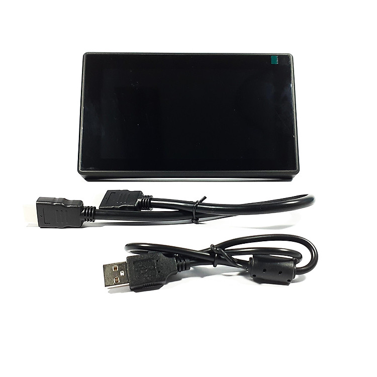 Màn hình LCD 7inch HDMI (H) (with case), 1024x600, IPS, Cảm ứng điện dung Waveshare - Hàng Chính Hãng