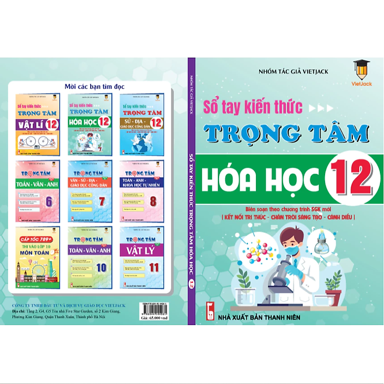 Sổ tay kiến thức trọng tâm Hóa học 12 VietJack 2025 - Ảnh 2