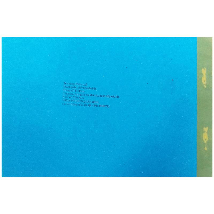 Phiếu Xuất Kho 3 Liên Nhỏ - Ảnh 3