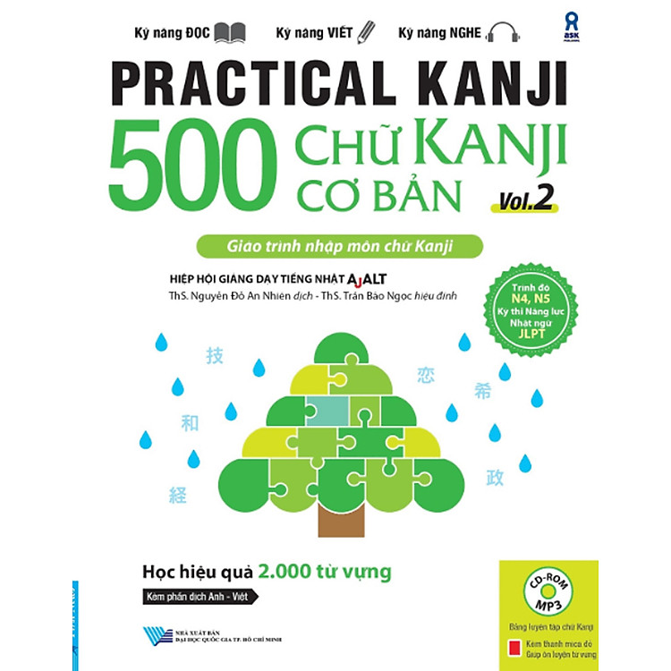 500 Chữ Kanji Cơ Bản Vol 2