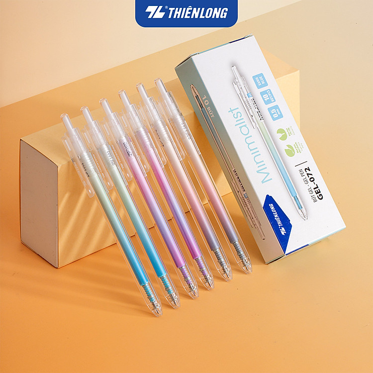 Bộ Bút gel Minimalist Thiên Long Gel-072 (10 chiếc) - Ảnh 4
