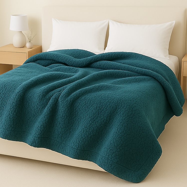 Mền Chăn Lông Cừu Ánh Sao Mềm Nhẹ, Thoáng Mát Mùa Hè Nhiều Kích Thước