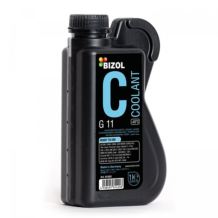 Nước làm mát Bizol G11(-40) (can 1L)