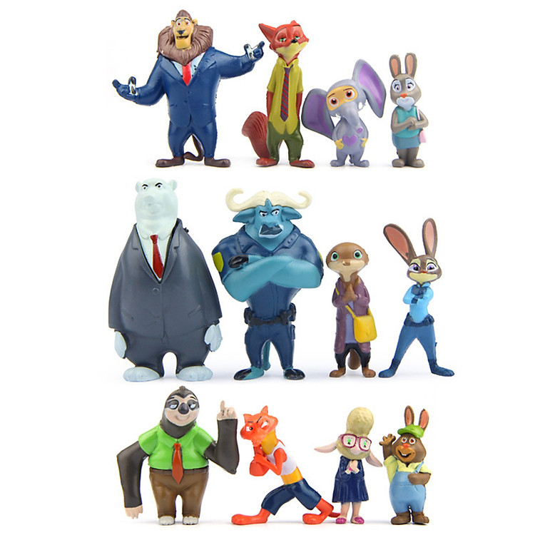 Bộ 12 nhân vật Zootopia tại New4all Chính hãng Giá rẻ - Hình ảnh 3