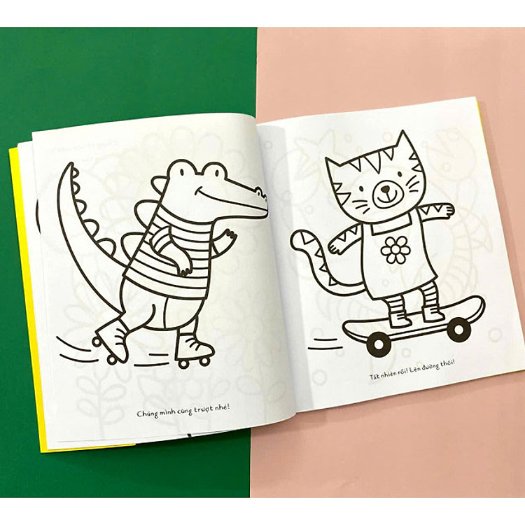 Cuốn Sách Tô Màu Đầu Tiên Của Tớ - Tô Màu Hạnh Phúc - Ảnh 5