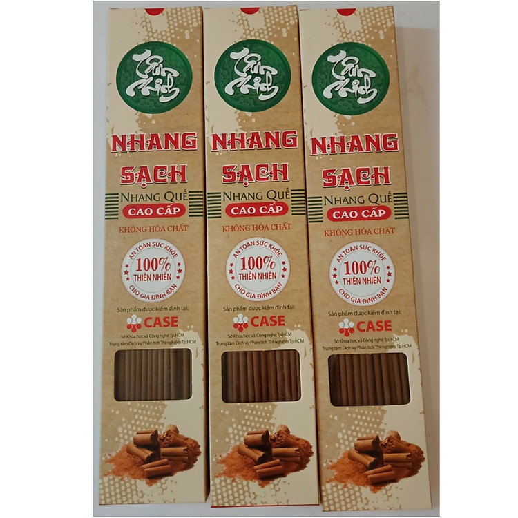 Combo 3 hộp nhang quế cao cấp 30cm