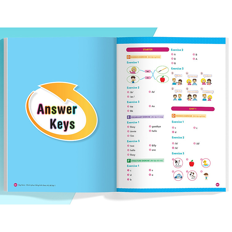 Big Hero Chinh Phục Tiếng Anh Theo Chủ Đề Lớp 1 - Ảnh 6