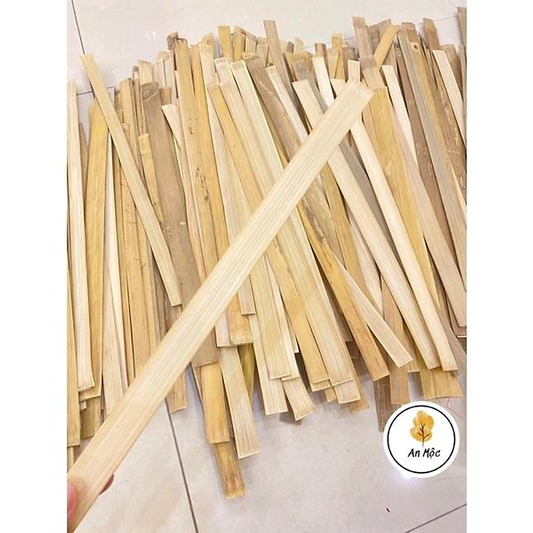 Thanh tre/ Đũa/ Dụng cụ lây bánh cuốn hàng đẹp vót thủ công, k mấu tre