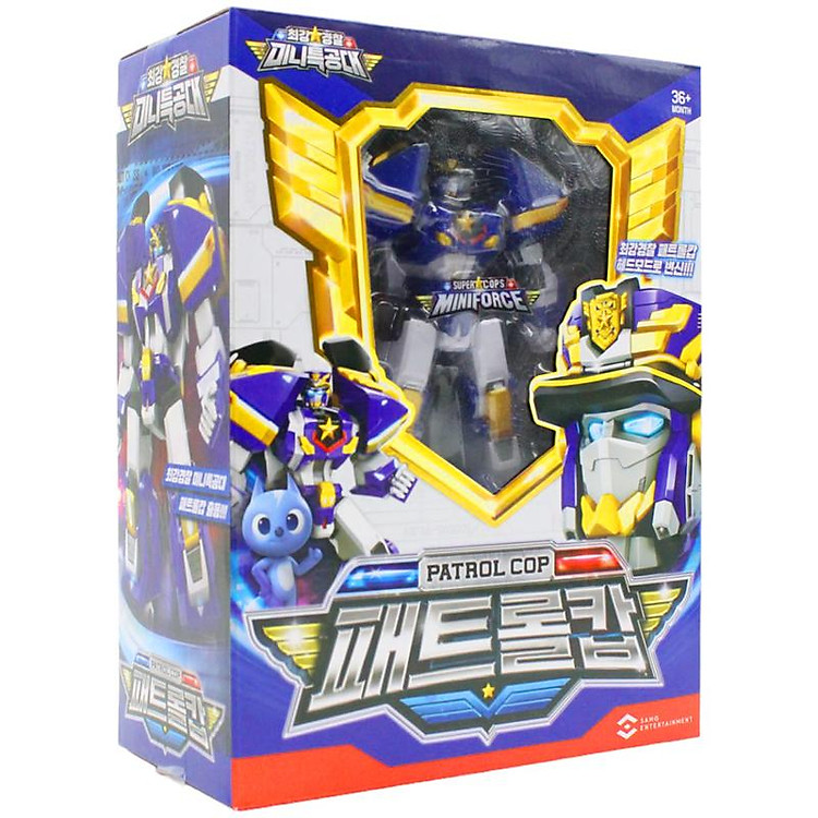 Đồ Chơi Robot Cảnh Sát Miniforce 505001 Chính hãng Ưu đãi - Hình ảnh 4