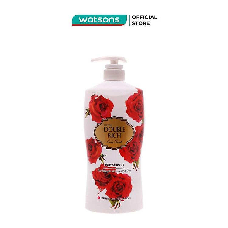 Sữa Tắm Double Rich Hoa Hồng 800g