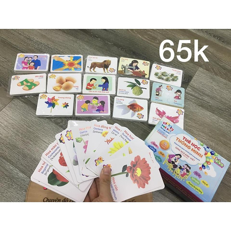 Mua tại Lazada: Bộ thẻ học thông minh 416 thẻ Chính hãng Giá rẻ