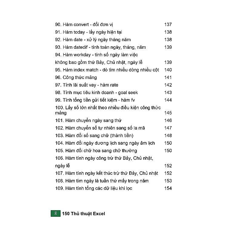 150 Thủ Thuật Excel - Ứng Dụng Văn Phòng - Ảnh 7