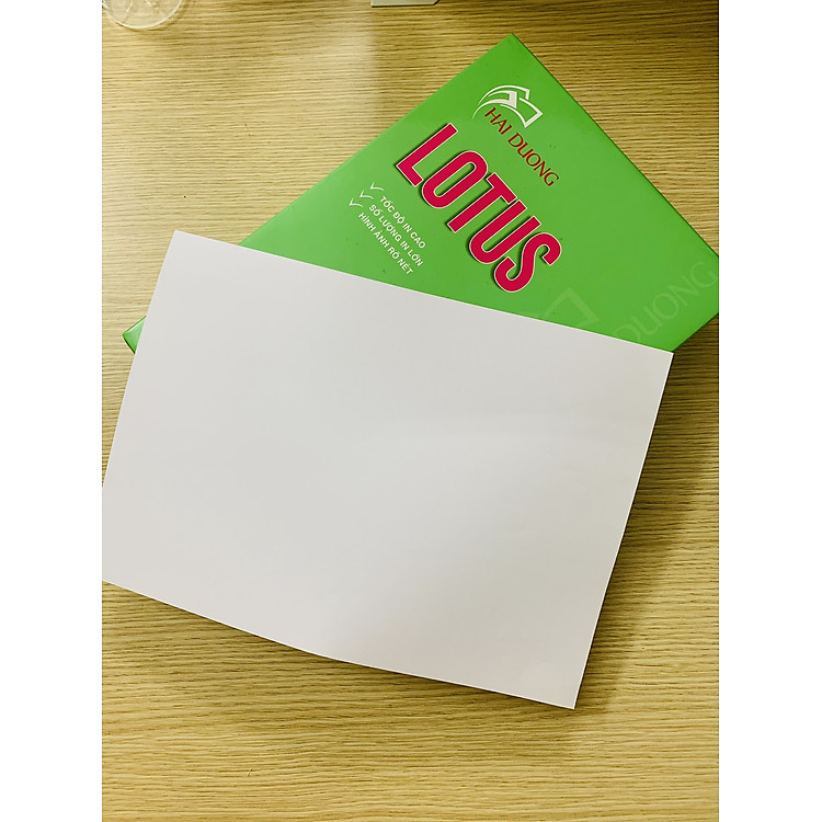 Giấy in A4 Lotus đa năng 70gsm (500 tờ) - Ảnh 6