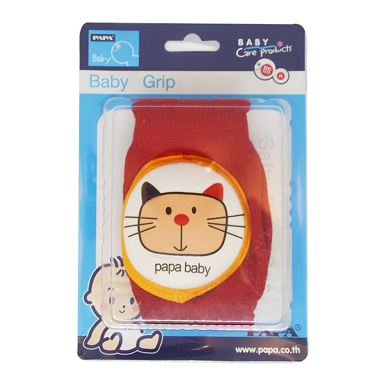 Bao đầu gối, cùi chỏ tay an toàn PAPA Thái Lan (CEQ087B) - Màu Đỏ