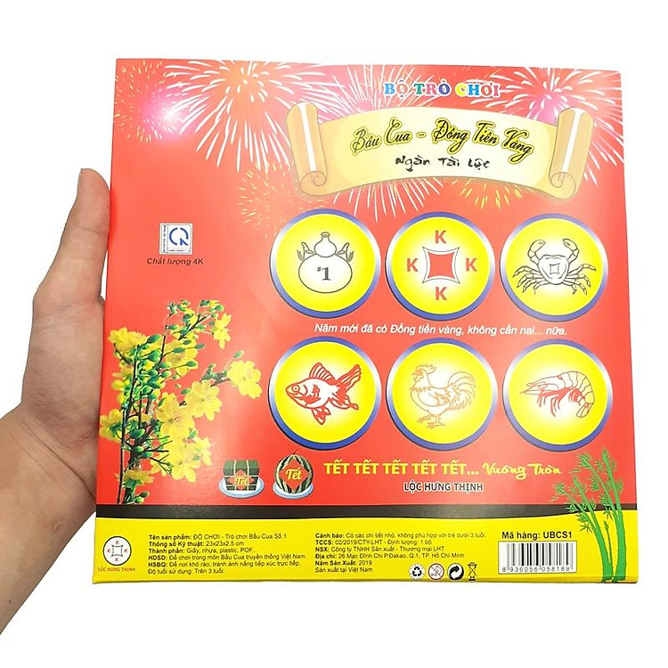 Bộ Bầu Cua Đồng Tiền Vàng - Fahasa Chính hãng Giá rẻ - Hình ảnh 2