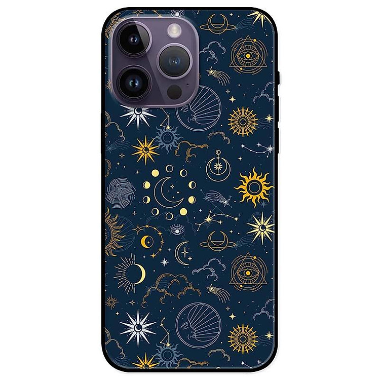 Ốp lưng dành cho Iphone 14 - Iphone 14 Plus - Iphone 14 Pro - Iphone 14 Pro Max - Hoa Sao Vệ Tinh