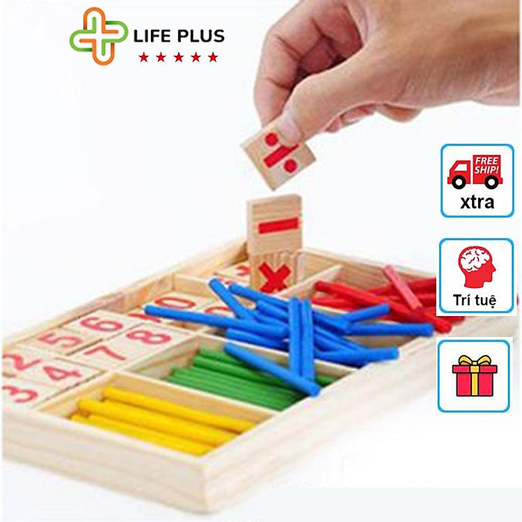 Bộ Đồ Chơi Gỗ Hộp Que Tính An Toàn Chính hãng Ưu đãi - Hình ảnh 4