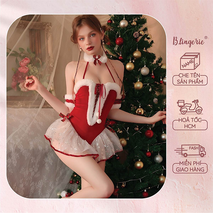 Váy Cosplay Mùa Noel (Không kèm tất) - B.Lingerie
