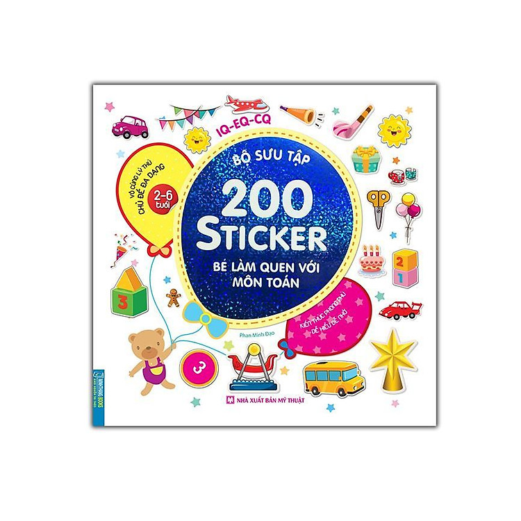 Mua tại Newshop: Bộ Sưu Tập 200 Sticker - Bé Làm Quen Với Môn Toán