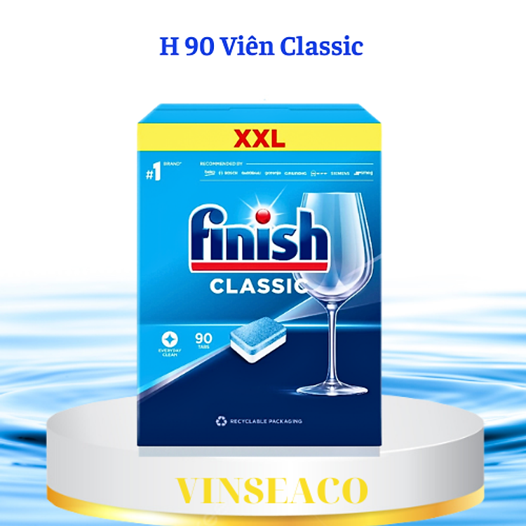 Viên rửa bat finish 110 viên dùng cho máy rửa bát