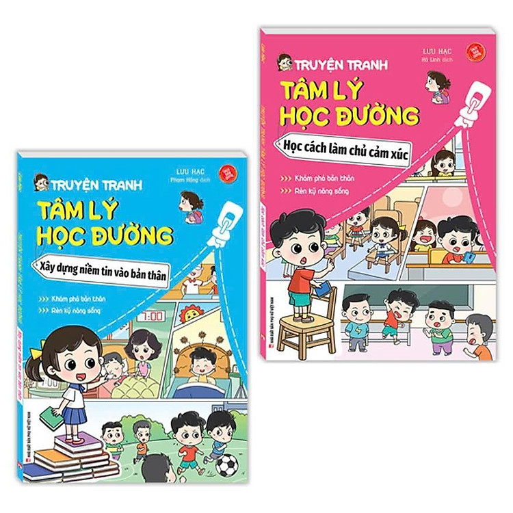 Truyện Tranh Tâm Lý Học Đường – Xây Dựng Niềm Tin Vào Bản Thân + Học Cách Làm Chủ Cảm Xúc