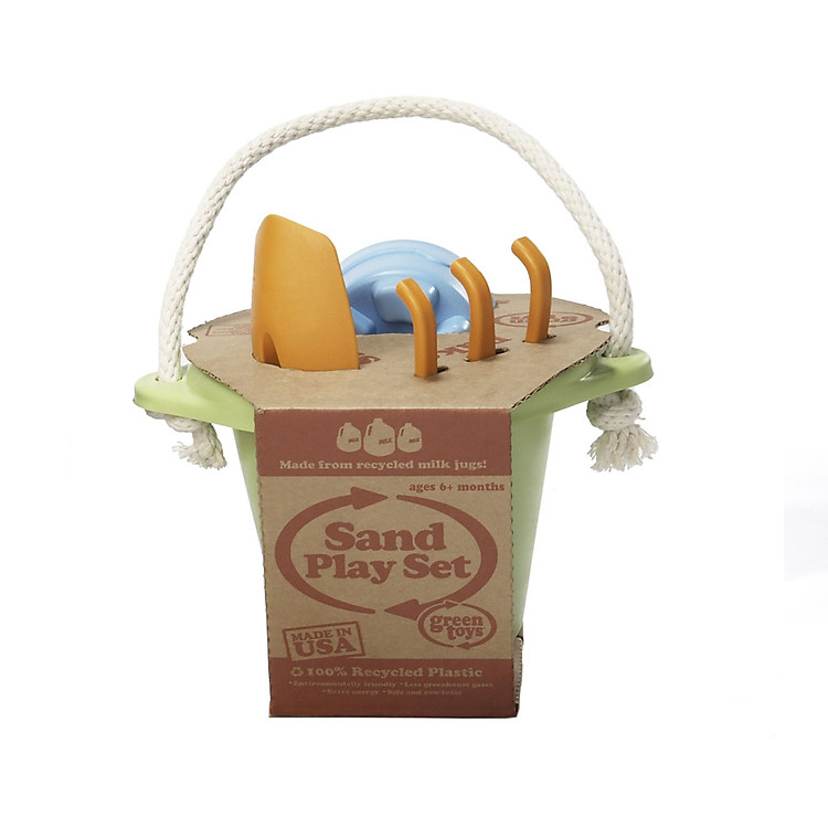 Bộ Đồ Chơi Cát Green Toys Xanh Chính hãng Ưu đãi - Hình ảnh 4