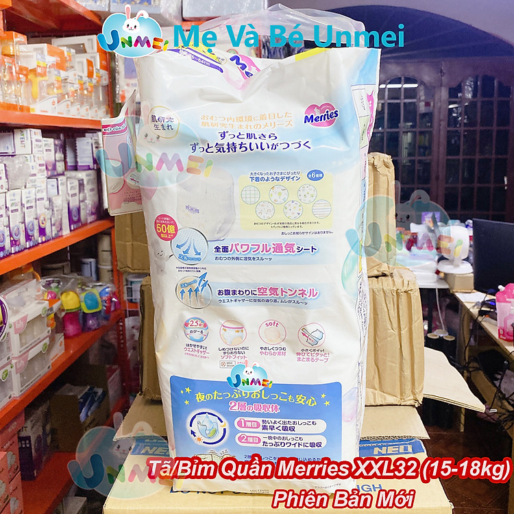 Mua Tã bỉm Merries Jumbo đủ size Giá rẻ - Hình ảnh 4