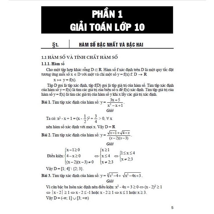 Cẩm Nang Luyện Thi THPT Quốc Gia Môn Toán - Ảnh 3
