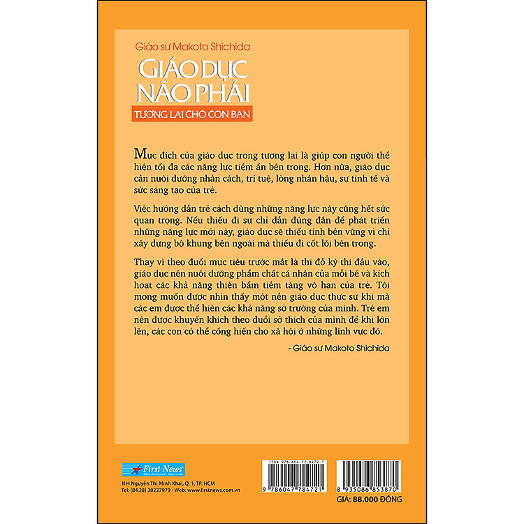 Giáo Dục Não Phải - Tương Lai Cho Con Bạn (Tái Bản) - Ảnh 3