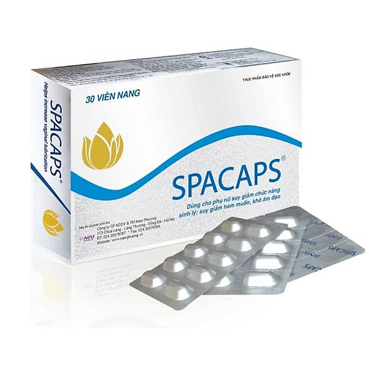 Thực phẩm bảo vệ sức khỏe SPACAPS tăng cường sinh lý nữ - Hàng chính hãng ( Tặng kèm mũ trùm đầu chống thấm nước khi tắm)