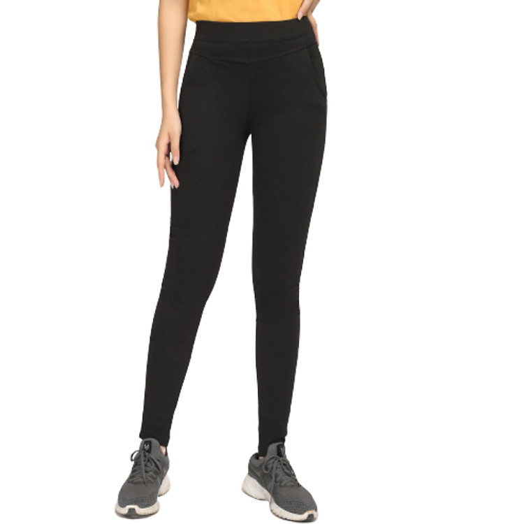 Quần Legging Vicci 4 túi, cạp cao ôm gọn bụng, tôn đường cong vòng 3, chất liệu vải vân xước co giãn 4 chiều, không bai nhão, không cắn chỉ