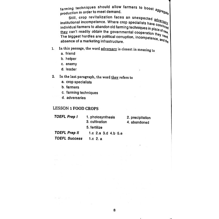 400 Từ Vựng Thiết Yếu Cho Người Thi TOEFL - Ảnh 7