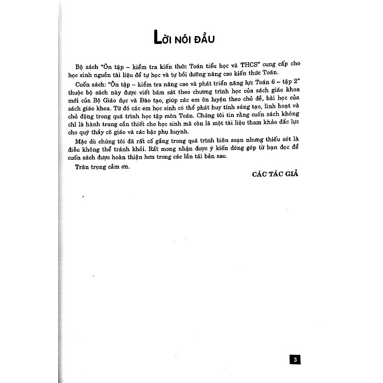 Ôn Tập-Kiểm Tra Nâng Cao Và Phát Triển Năng Lực Toán 6 - Tập 2 - Ảnh 4