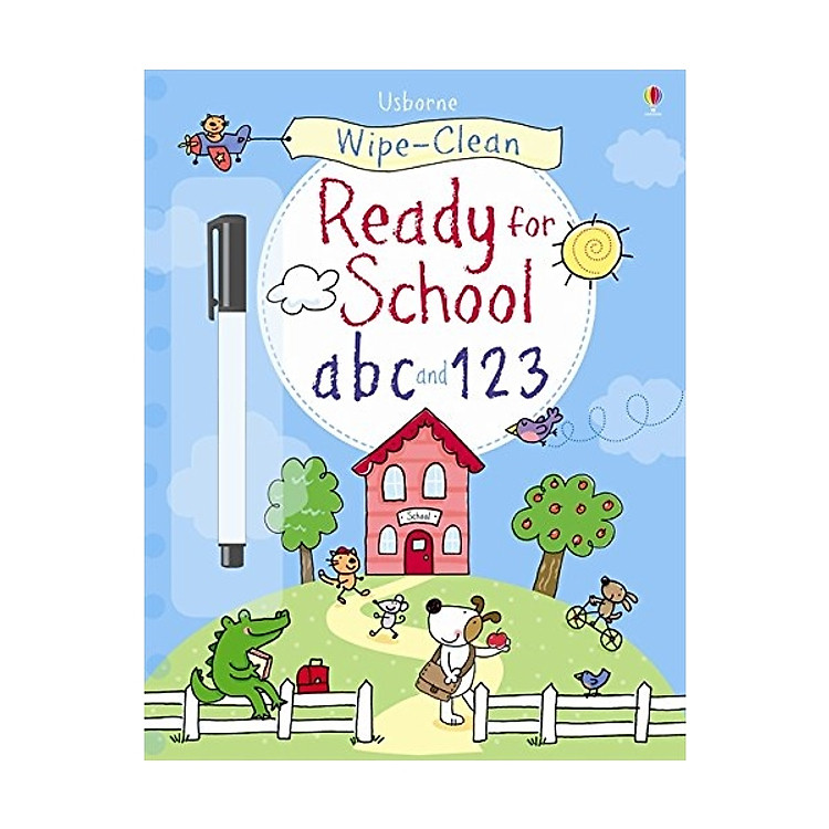 Wipe-Clean Get Ready for School ABC and 123