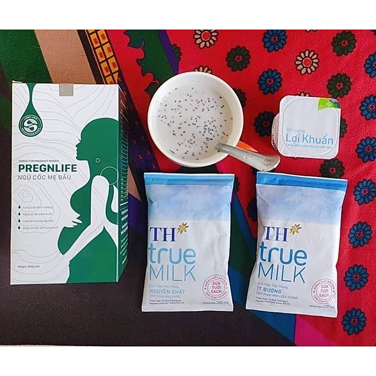 Mua Ngũ Cốc Bà Bầu Pregnlife 500gr Giá tốt - Hình ảnh 2