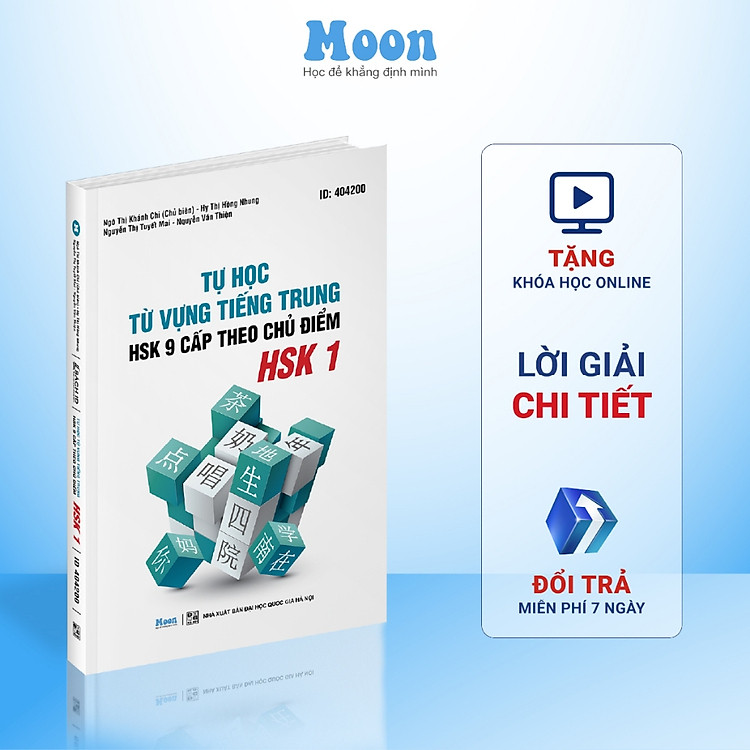 Tự Học Từ Vựng Tiếng Trung HSK1 Theo 9 Chủ Đề