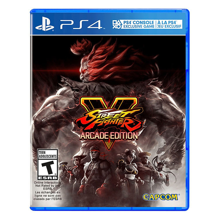 Đĩa Game PlayStation PS4 Sony Street Fighter V Arcade Hệ Asia - Hàng Chính Hãng