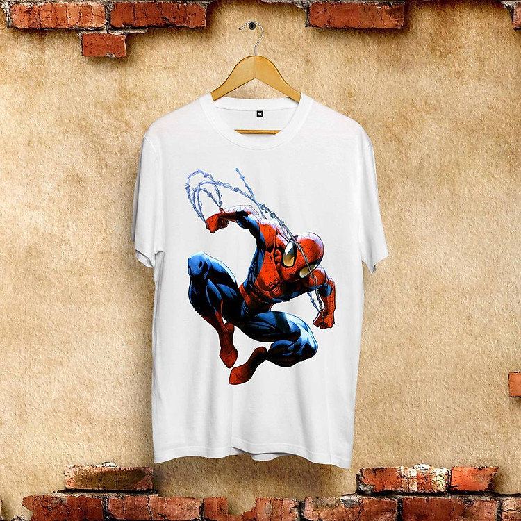 Áo Thun Spider-Man - Áo Thun Người Nhện cực chất - cực rẻ - SPD-002