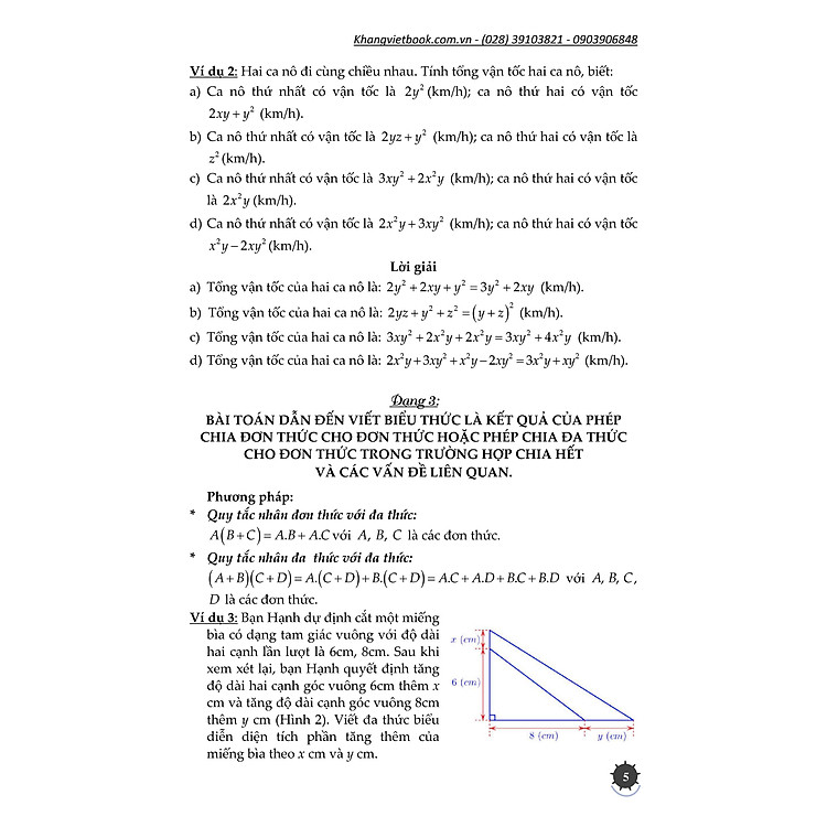 PHƯƠNG PHÁP GIẢI CÁC DẠNG TOÁN THỰC TẾ 8 (Theo chương trình mới) - Ảnh 4