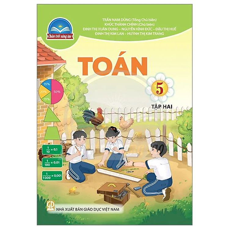 Sách giáo khoa Toán 5 – Tập hai – Chân Trời Sáng Tạo
