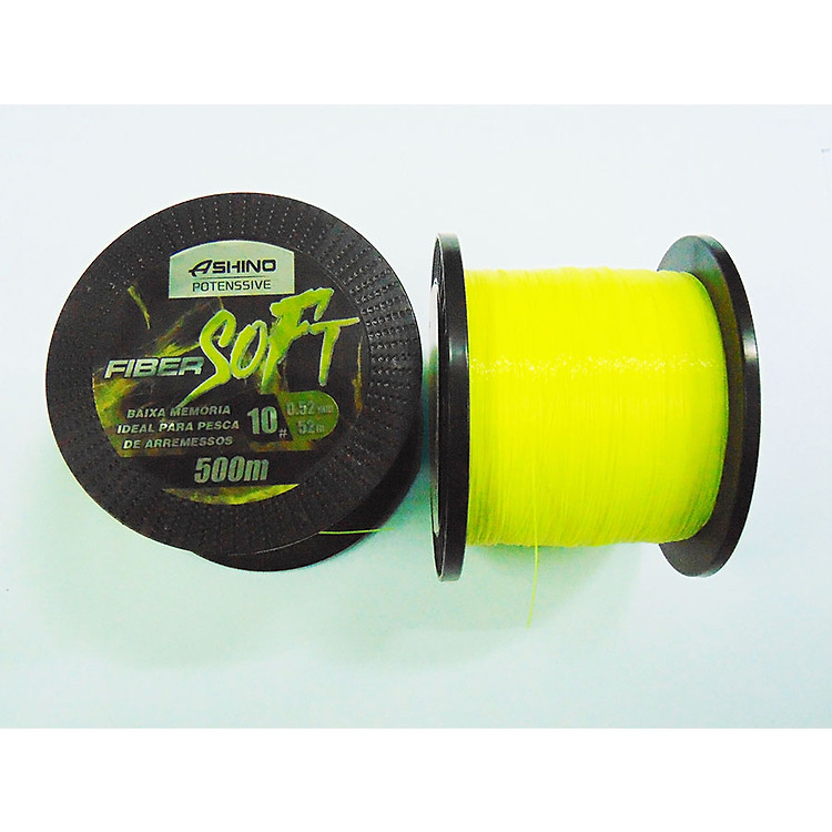 Dây Câu Cá Ashino Fiber Soft 500 Mét