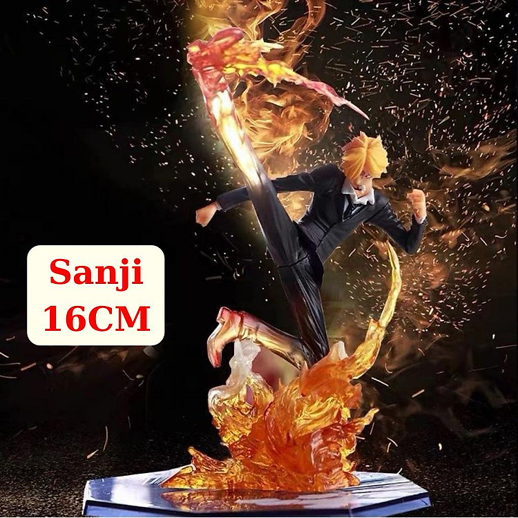 Mô Hình LED Sanji 16cm Hắc Cước One Piece