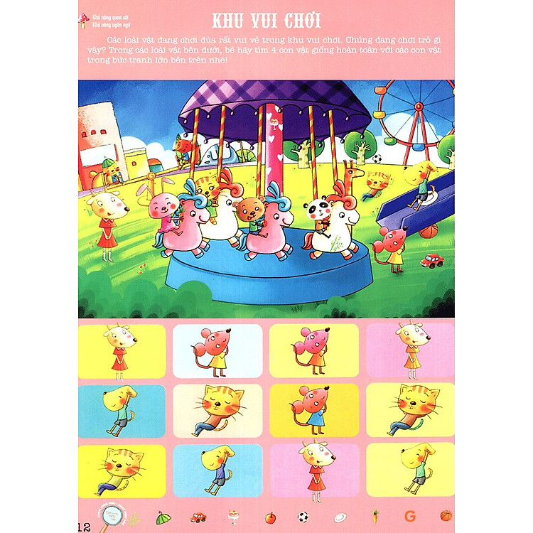 Cùng Bé Chơi Tìm Nhanh Mắt - Khu Vườn Động Vật - Ảnh 7