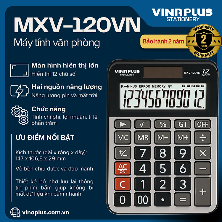 Máy Tính Tiền MXV-120VN Để Bàn - Ảnh 4